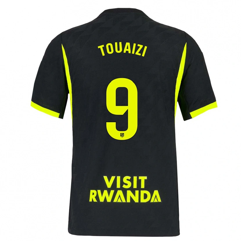 Danxen Mulher Camisola Nabil Touaizi #9 Verde Brilhante Preto Alternativa 2026/27 Camisa Brasil