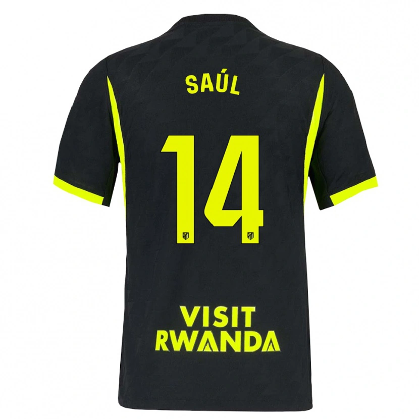 Danxen Mulher Camisola Saúl Fernández #14 Verde Brilhante Preto Alternativa 2026/27 Camisa Brasil