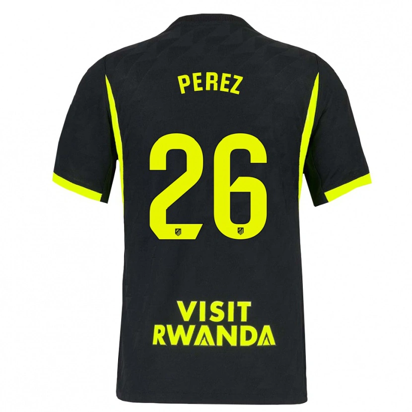 Danxen Mulher Camisola Xenia Perez #26 Verde Brilhante Preto Alternativa 2026/27 Camisa Brasil