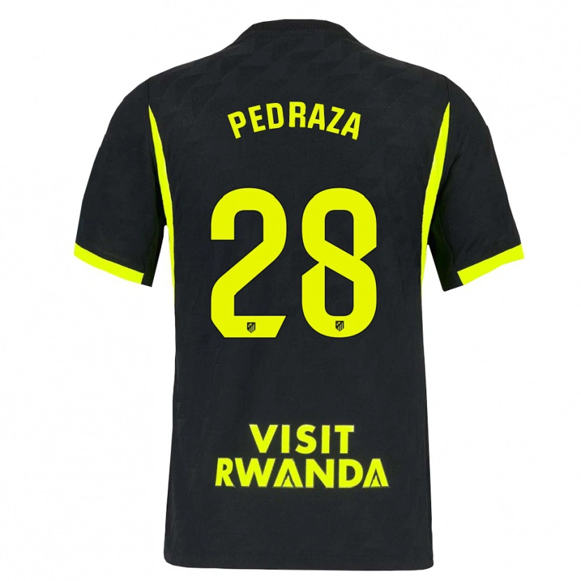 Danxen Mulher Camisola Alfredo Pedraza #28 Verde Brilhante Preto Alternativa 2026/27 Camisa Brasil