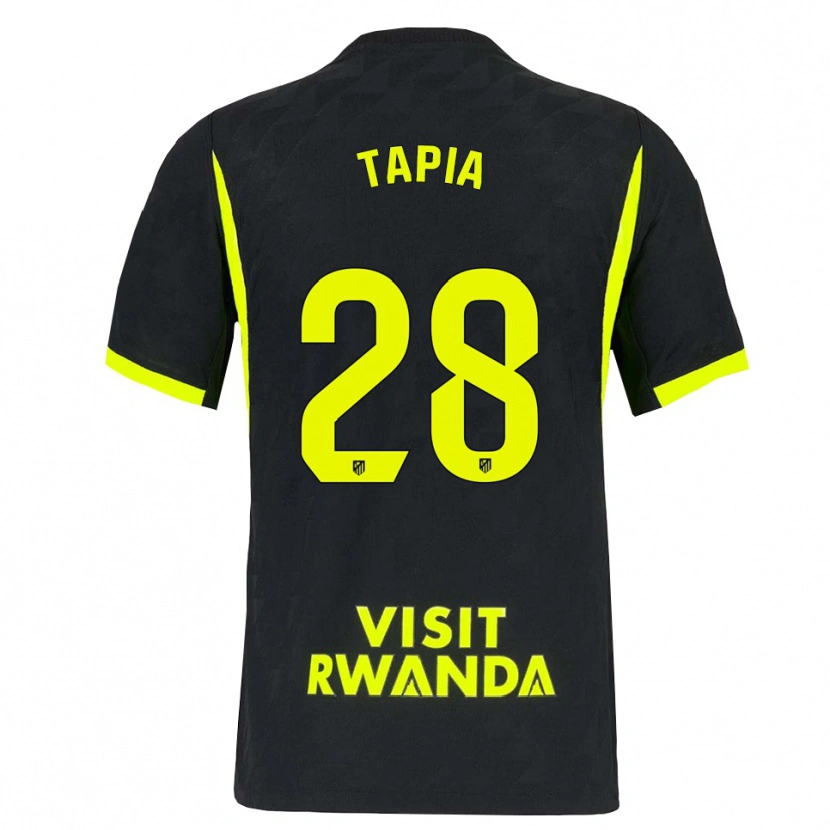 Danxen Mulher Camisola Unai Tapia #28 Verde Brilhante Preto Alternativa 2026/27 Camisa Brasil