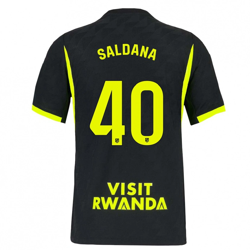 Danxen Mulher Camisola Jose Saldana #40 Verde Brilhante Preto Alternativa 2026/27 Camisa Brasil