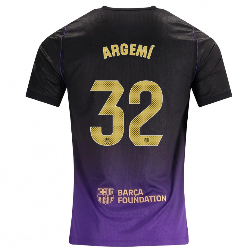Danxen Mulher Camisola Adam Argemí #32 Roxo Amarelo Preto Alternativa 2026/27 Camisa Brasil
