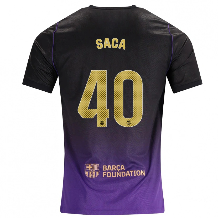 Danxen Mulher Camisola Leo Saca #40 Roxo Amarelo Preto Alternativa 2026/27 Camisa Brasil