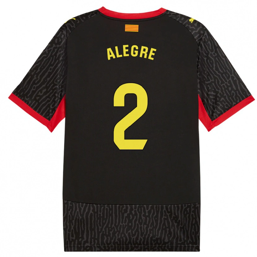 Danxen Mulher Camisola Marc Alegre #2 Preto Amarelo Vermelho Alternativa 2026/27 Camisa Brasil