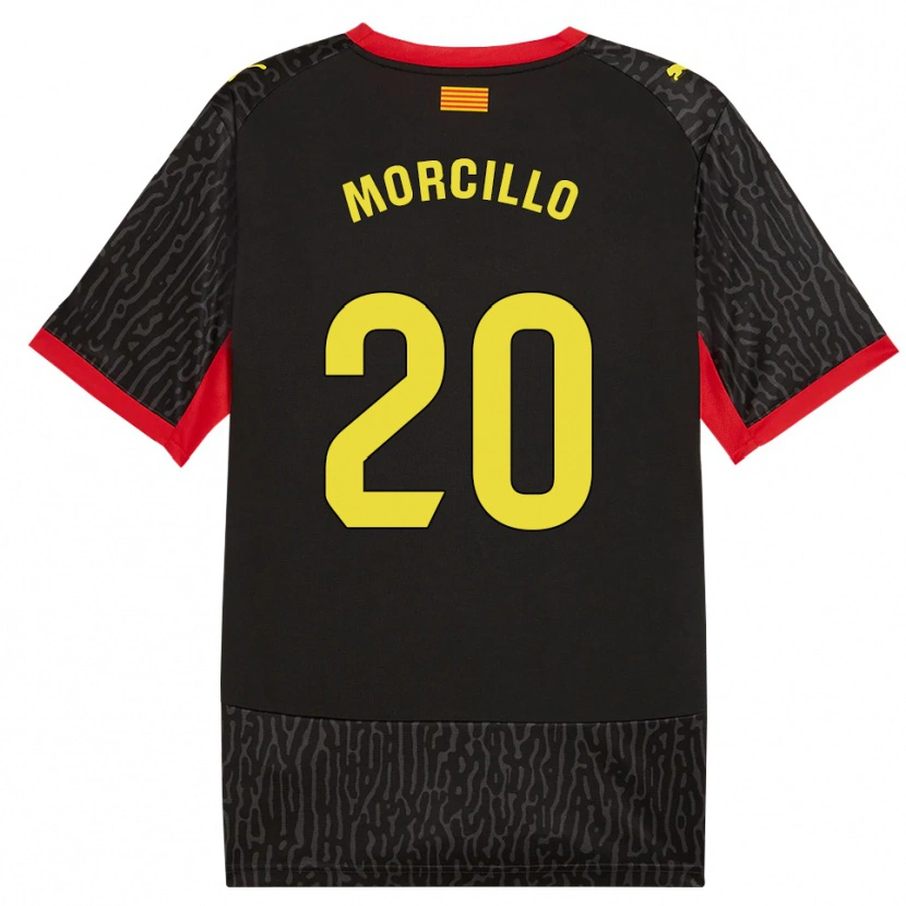 Danxen Mulher Camisola Luis Morcillo #20 Preto Amarelo Vermelho Alternativa 2026/27 Camisa Brasil