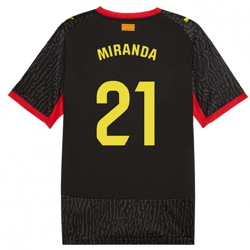 Danxen Mulher Camisola Adri Miranda #21 Preto Amarelo Vermelho Alternativa 2026/27 Camisa Brasil