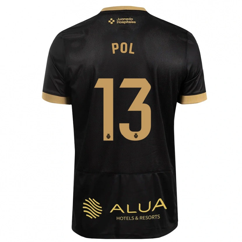 Danxen Mulher Camisola Joan Pol #13 Preto Marrom Claro De Sândalo Madeira Alternativa 2026/27 Camisa Brasil