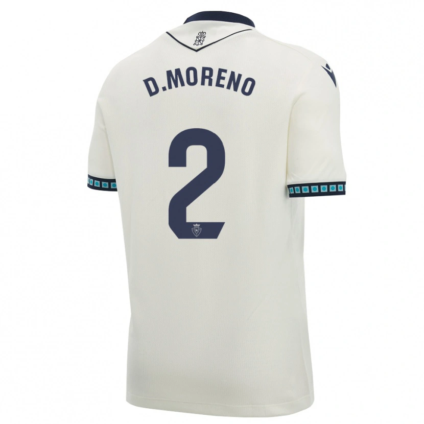 Danxen Mulher Camisola Diego Moreno #2 Branco Preto Azul Céu Claro Alternativa 2026/27 Camisa Brasil