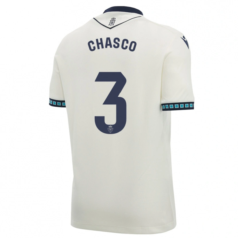 Danxen Mulher Camisola Raúl Chasco #3 Branco Preto Azul Céu Claro Alternativa 2026/27 Camisa Brasil