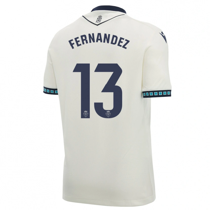 Danxen Mulher Camisola Aitor Fernández #13 Branco Preto Azul Céu Claro Alternativa 2026/27 Camisa Brasil