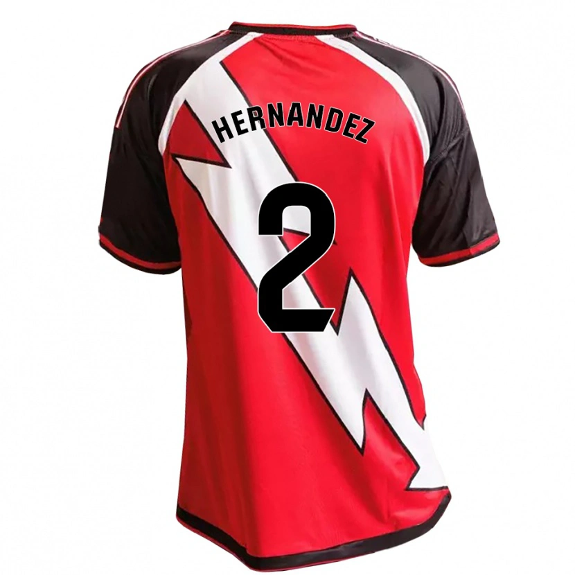 Danxen Mulher Camisola Marco Hernández #2 Vermelho Preto Branco Alternativa 2026/27 Camisa Brasil