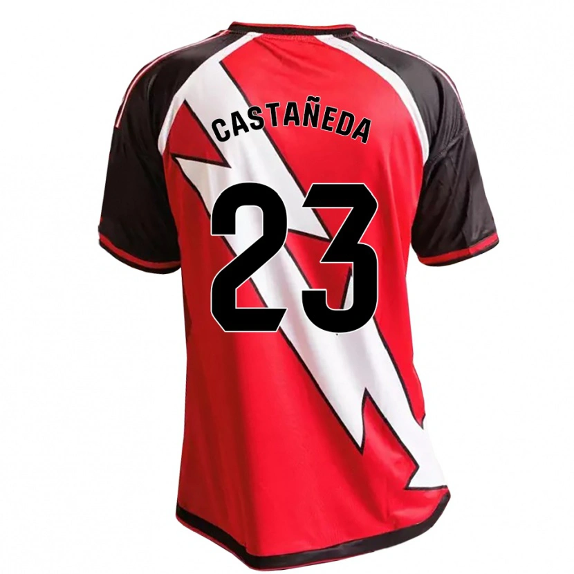 Danxen Mulher Camisola Ana Sofía Castañeda Giraldo #23 Vermelho Preto Branco Alternativa 2026/27 Camisa Brasil
