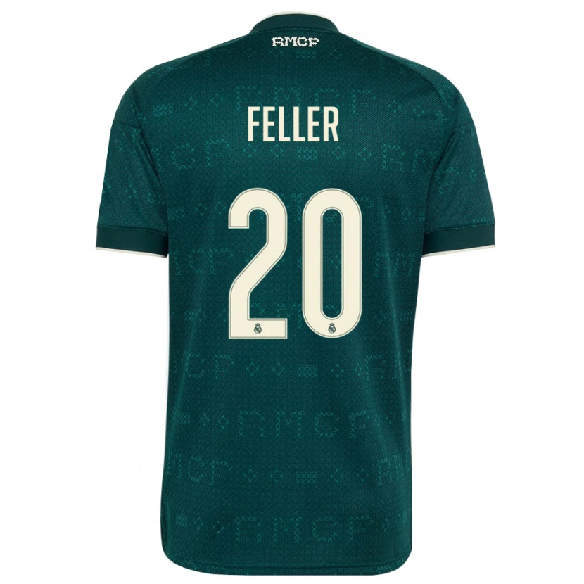 Danxen Mulher Camisola Naomie Feller #20 Cinza Ardósia Escuro Branco Alternativa 2026/27 Camisa Brasil