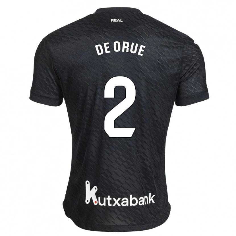Danxen Mulher Camisola Jon De Orue #2 Preto Branco Alternativa 2026/27 Camisa Brasil