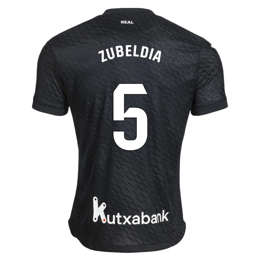 Danxen Mulher Camisola Igor Zubeldia #5 Preto Branco Alternativa 2026/27 Camisa Brasil