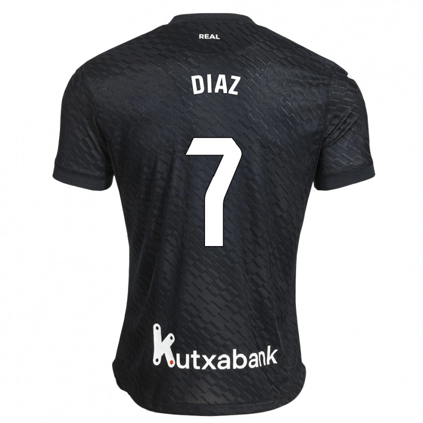 Danxen Mulher Camisola Dani Díaz #7 Preto Branco Alternativa 2026/27 Camisa Brasil