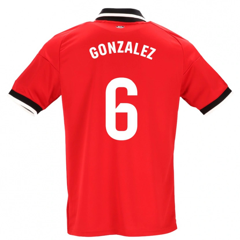 Danxen Mulher Camisola Pamela González #6 Preto Branco Vermelho Alternativa 2026/27 Camisa Brasil