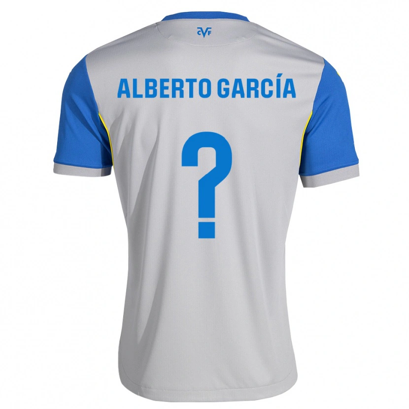 Danxen Mulher Camisola Alberto García #0 Azul Dodger Cinza Alternativa 2026/27 Camisa Brasil