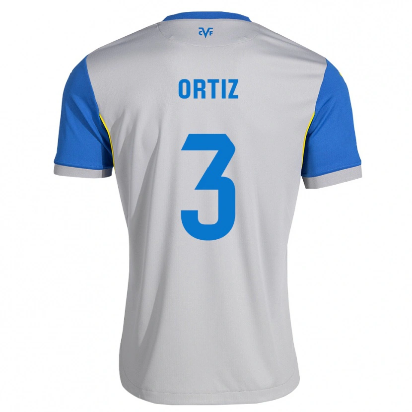Danxen Mulher Camisola Eneko Ortiz #3 Azul Dodger Cinza Alternativa 2026/27 Camisa Brasil