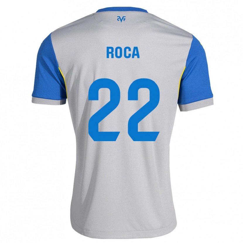 Danxen Mulher Camisola Mauro Roca #22 Azul Dodger Cinza Alternativa 2026/27 Camisa Brasil