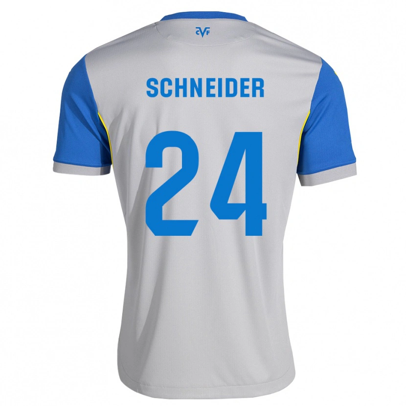 Danxen Mulher Camisola Ben Schneider #24 Azul Dodger Cinza Alternativa 2026/27 Camisa Brasil