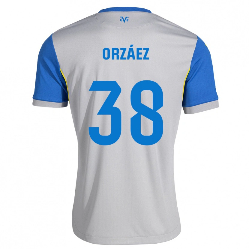 Danxen Mulher Camisola Sergio Orzáez #38 Azul Dodger Cinza Alternativa 2026/27 Camisa Brasil