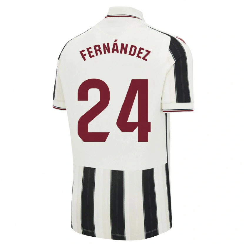 Danxen Mulher Camisola Thiago Fernández #24 Preto Branco Vermelho Alternativa 2026/27 Camisa Brasil
