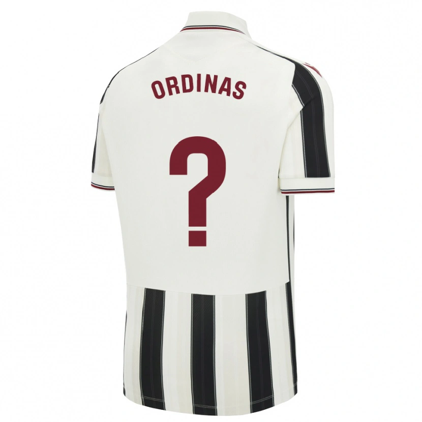 Danxen Mulher Camisola Matías Ordinas #0 Preto Branco Vermelho Alternativa 2026/27 Camisa Brasil