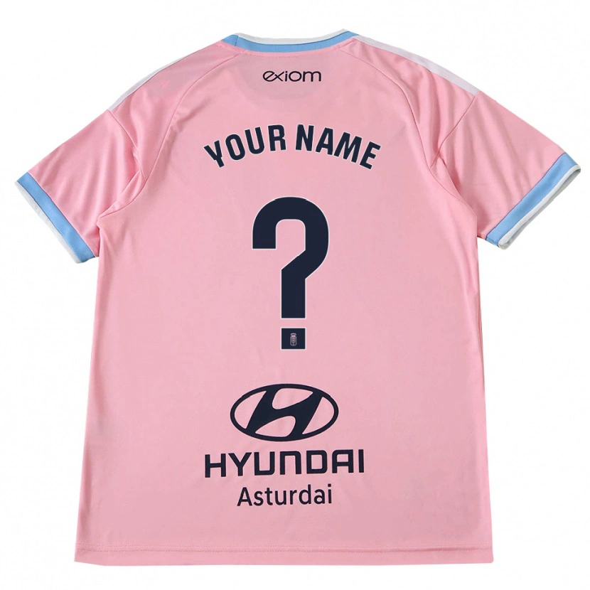 Danxen Mulher Camisola Seu Nome #0 Azul Centáurea Rosa Alternativa 2026/27 Camisa Brasil