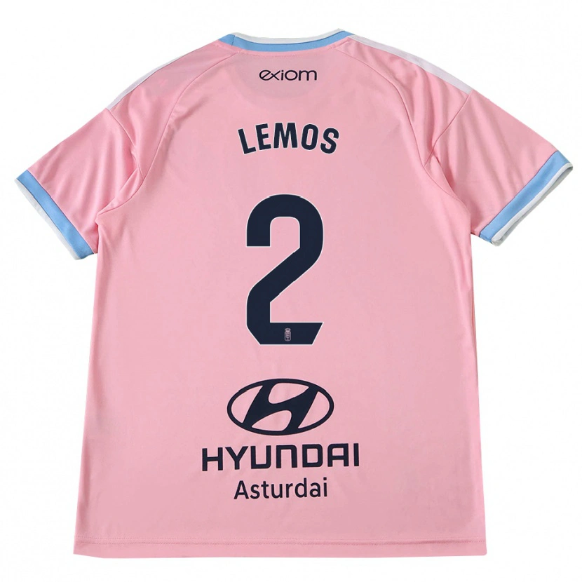 Danxen Mulher Camisola Álvaro Lemos #2 Azul Centáurea Rosa Alternativa 2026/27 Camisa Brasil