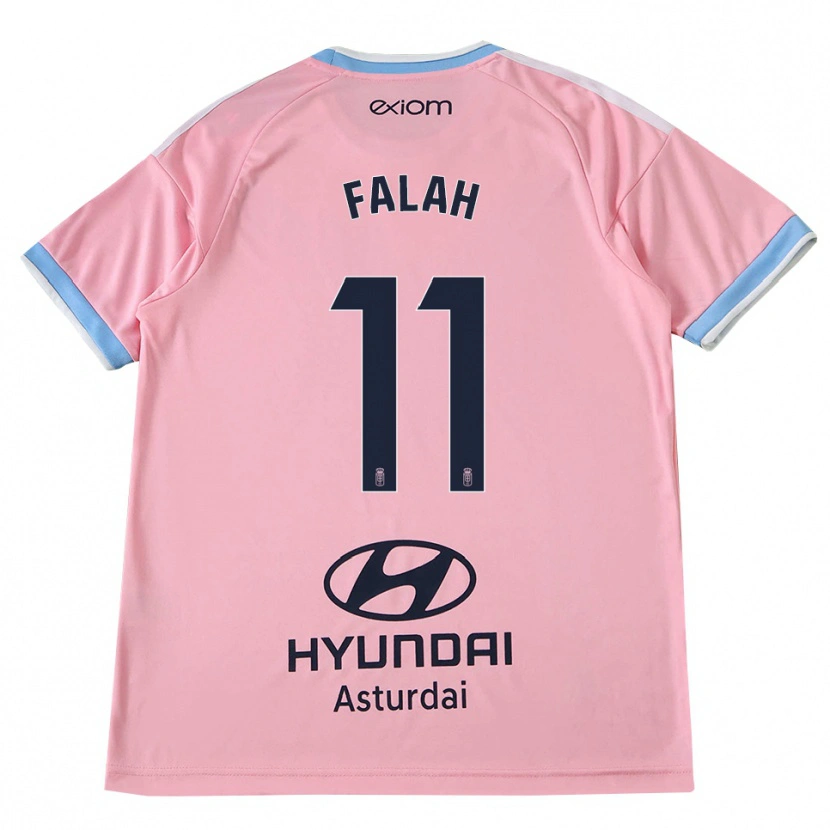 Danxen Mulher Camisola Omar Falah #11 Azul Centáurea Rosa Alternativa 2026/27 Camisa Brasil