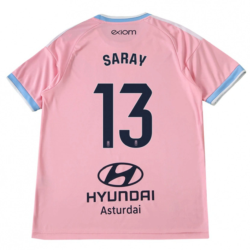 Danxen Mulher Camisola Saray Vázquez Alonso #13 Azul Centáurea Rosa Alternativa 2026/27 Camisa Brasil