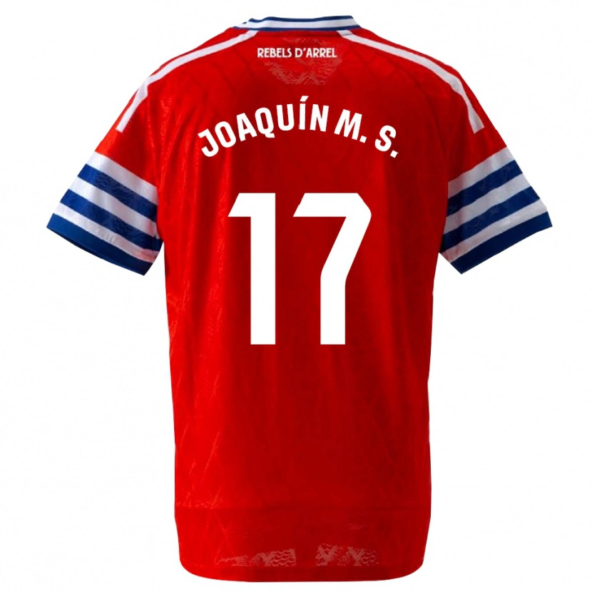 Danxen Mulher Camisola Joaquín Sánchez #17 Azul Real Vermelho Alternativa 2026/27 Camisa Brasil