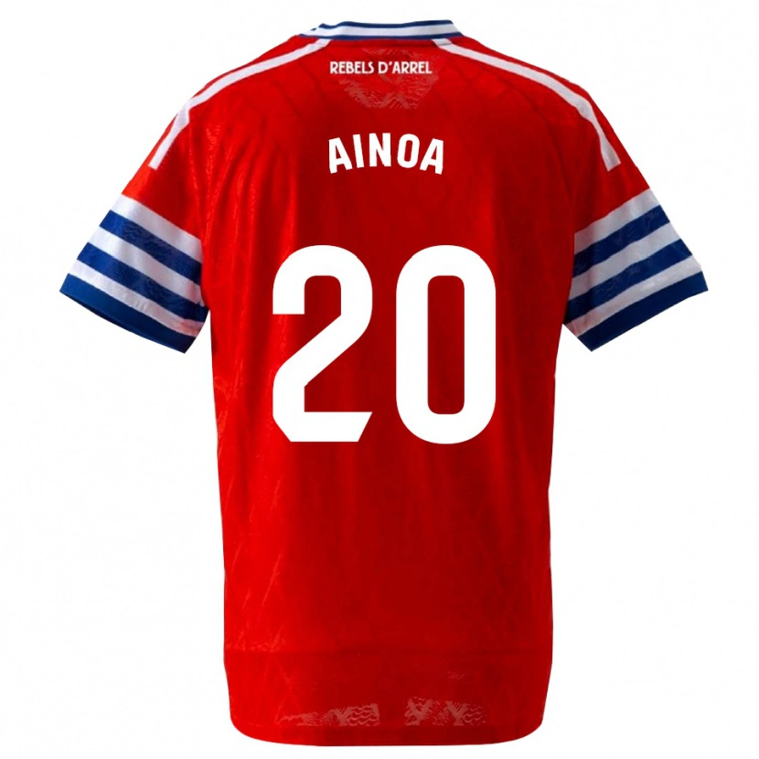 Danxen Mulher Camisola Ainoa Campo #20 Azul Real Vermelho Alternativa 2026/27 Camisa Brasil