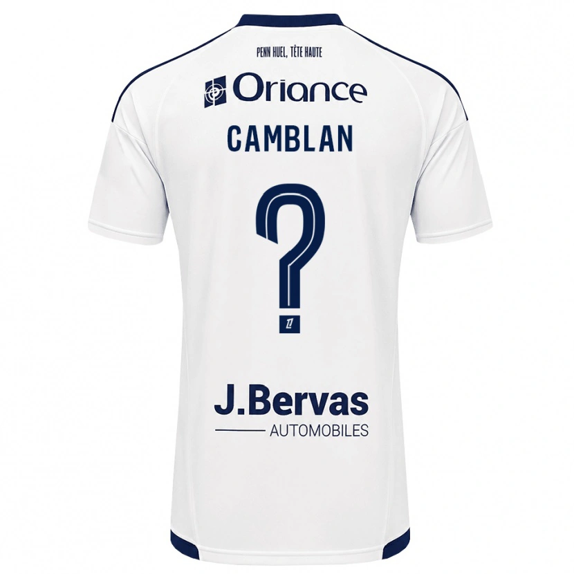 Danxen Mulher Camisola Axel Camblan #0 Azul Marinho Branco Alternativa 2026/27 Camisa Brasil