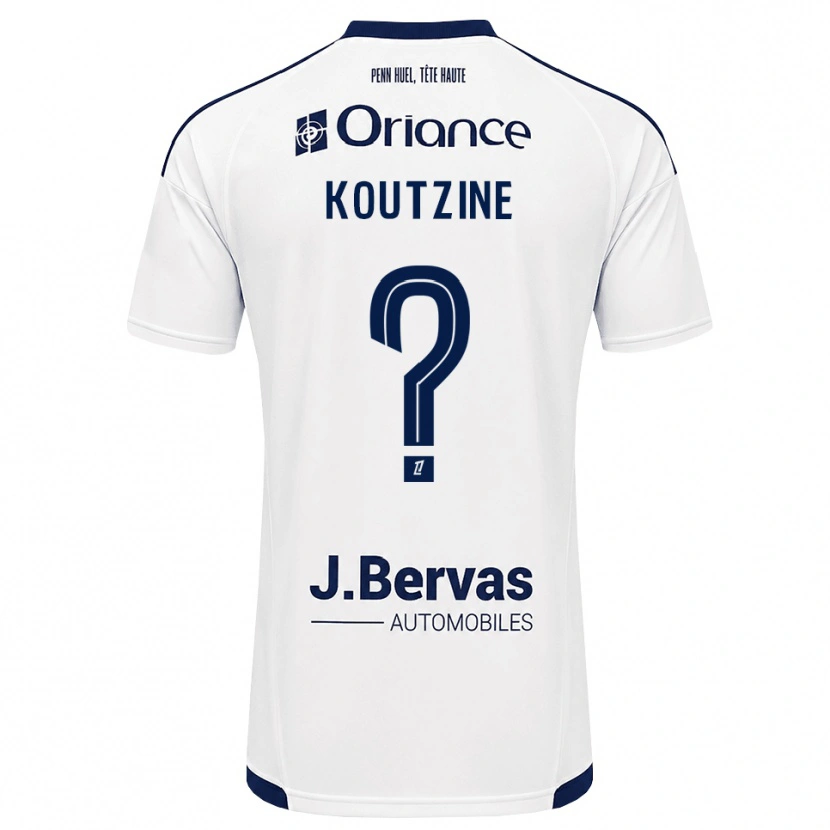 Danxen Mulher Camisola Camille Koutzine #0 Azul Marinho Branco Alternativa 2026/27 Camisa Brasil
