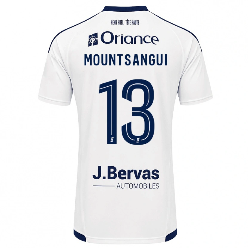 Danxen Mulher Camisola Warren Mountsangui #13 Azul Marinho Branco Alternativa 2026/27 Camisa Brasil