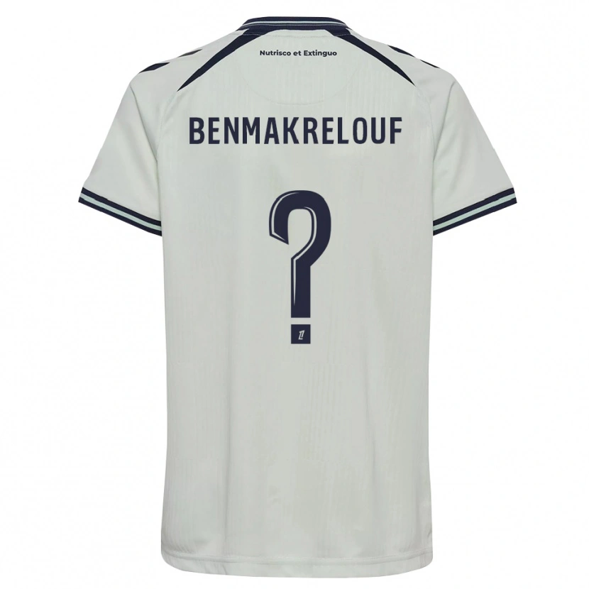 Danxen Mulher Camisola Kwider Benmakrelouf #0 Azul Meia-Noite Branco Alternativa 2026/27 Camisa Brasil