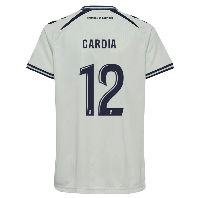 Danxen Mulher Camisola Mickaëla Cardia #12 Azul Meia-Noite Branco Alternativa 2026/27 Camisa Brasil