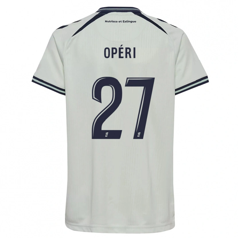 Danxen Mulher Camisola Christopher Operi #27 Azul Meia-Noite Branco Alternativa 2026/27 Camisa Brasil