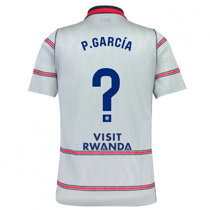 Danxen Mulher Camisola Pablo García #0 Cinza Vermelho Azul Marinho Terceiro 2026/27 Camisa Brasil