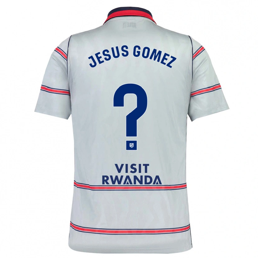 Danxen Mulher Camisola Jesus Gomez #0 Cinza Vermelho Azul Marinho Terceiro 2026/27 Camisa Brasil