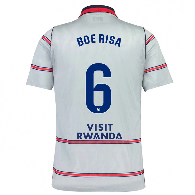 Danxen Mulher Camisola Vilde Bøe Risa #6 Cinza Vermelho Azul Marinho Terceiro 2026/27 Camisa Brasil