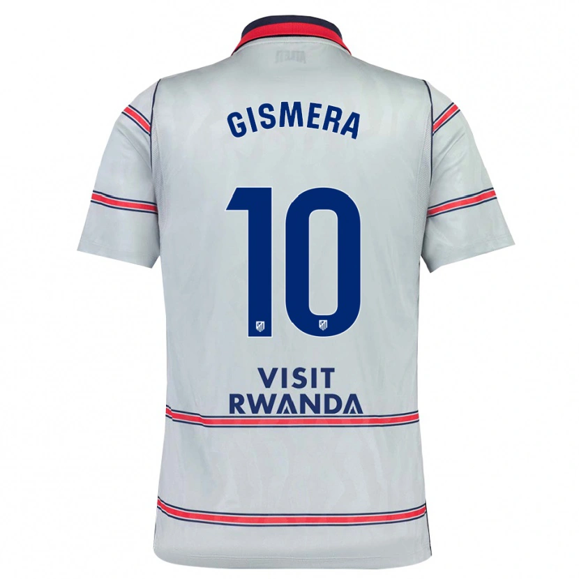 Danxen Mulher Camisola Aitor Gismera #10 Cinza Vermelho Azul Marinho Terceiro 2026/27 Camisa Brasil