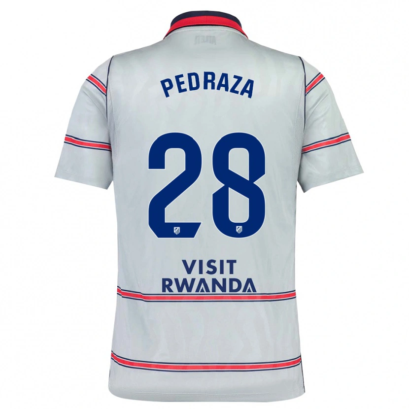 Danxen Mulher Camisola Alfredo Pedraza #28 Cinza Vermelho Azul Marinho Terceiro 2026/27 Camisa Brasil