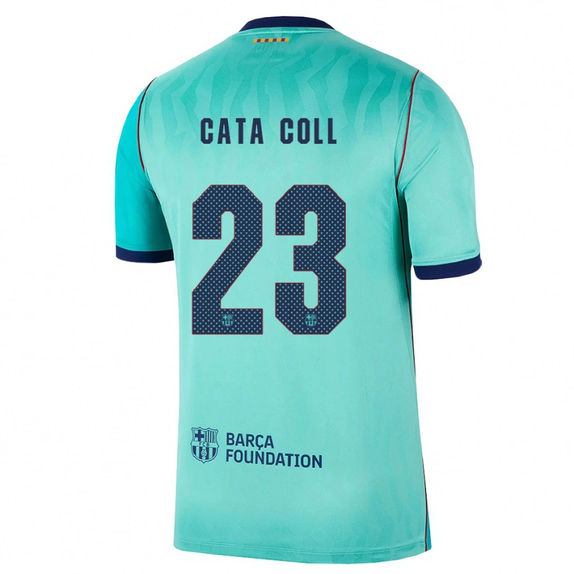 Danxen Mulher Camisola Cata Coll #23 Água Turquesa Escura Azul Real Terceiro 2026/27 Camisa Brasil