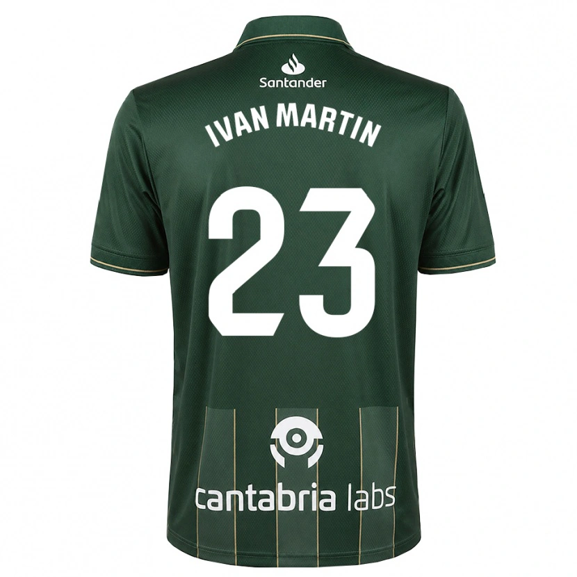 Danxen Criança Camisola Iván Martín #23 Cinza Ardósia Escuro Branco Alternativa 2026/27 Camisa Brasil
