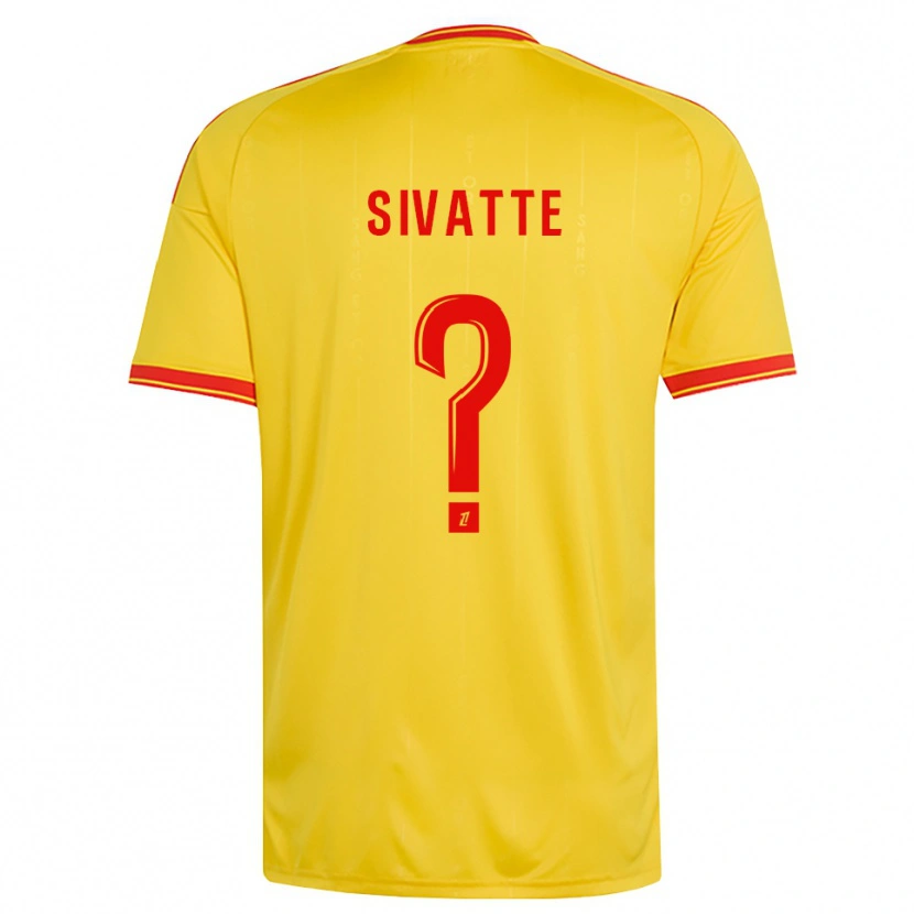 Danxen Criança Camisola Noah Sivatte #0 Dourado Laranja Vermelho Principal 2026/27 Camisa Brasil