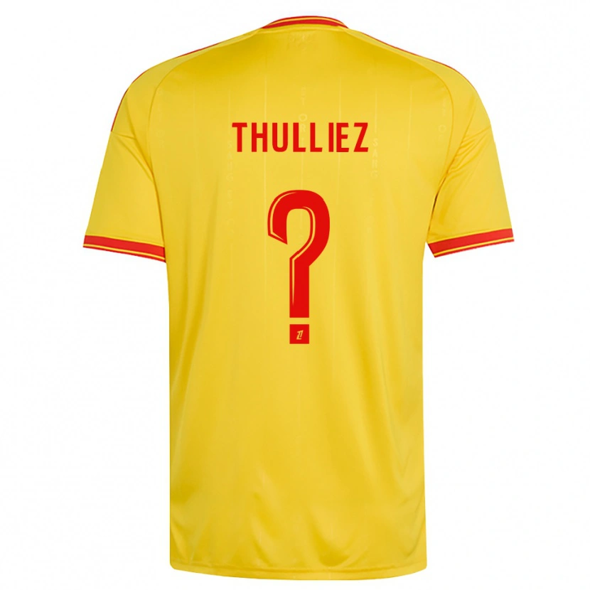 Danxen Criança Camisola Lucie Thulliez #0 Dourado Laranja Vermelho Principal 2026/27 Camisa Brasil